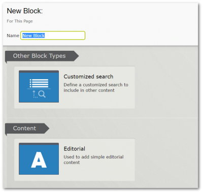 How To Add A Block Onto a Page In The Episerver Editor 2