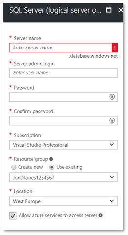 How To Setup Umbraco With Azure - Part One - Configuring Azure 4