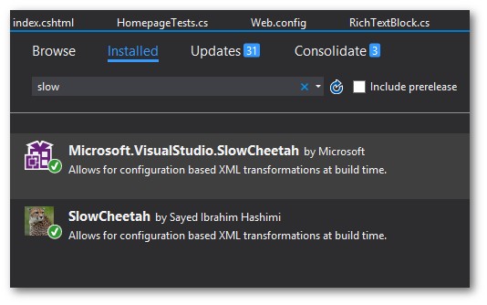 How To Transform Your App.configs With SlowCheeta And MsBuild 1