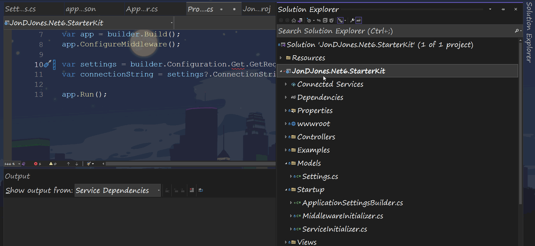 Setting environment variable within Visual Studio code